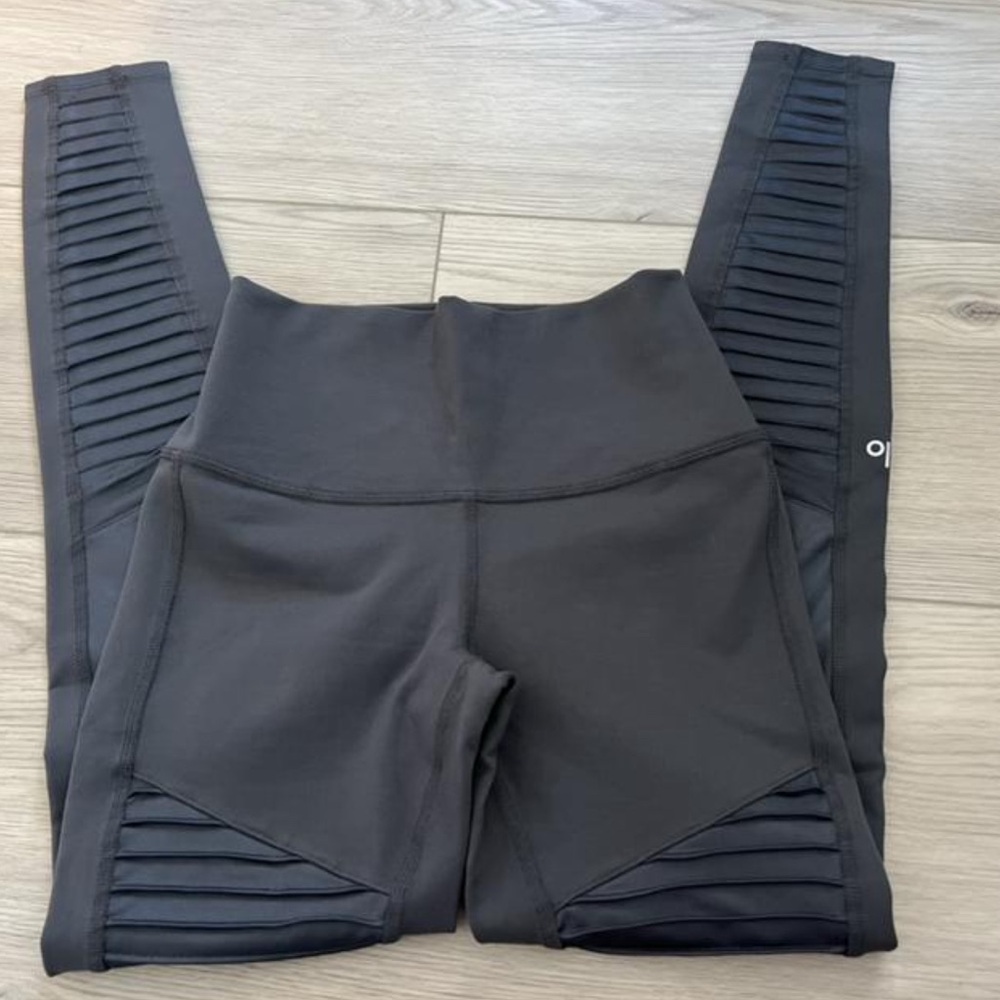 alo yoga high waist motor leggings